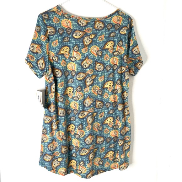 LuLaRoe Blue Balloon Classic Tee NWT - Picture 4 of 5